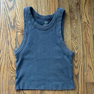 Aerie Free Spirit Ribbed Tank Top